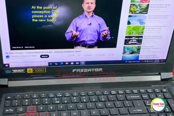 Kết quả sửa main laptop Acer Predator PH315-51 dump xanh