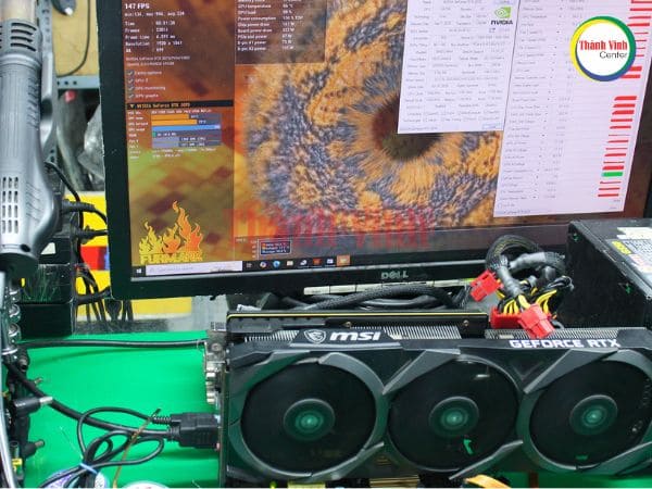sửa card màn hình MSI RTX 3070 mất nguồn