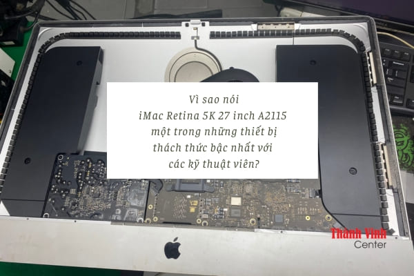 Sửa iMac Retina 5K 27 inch 2020 A2115 mất nguồn