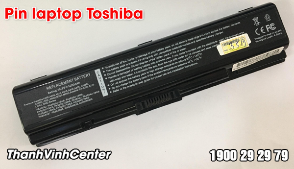 Thay pin laptop toshiba chất lượng