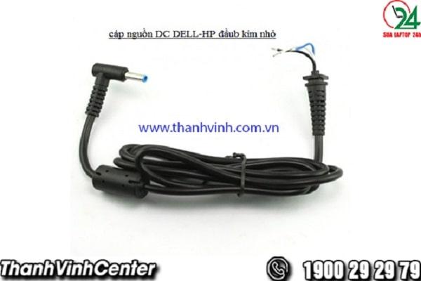 Cáp nguồn DC DELL HP đầu kim nhỏ