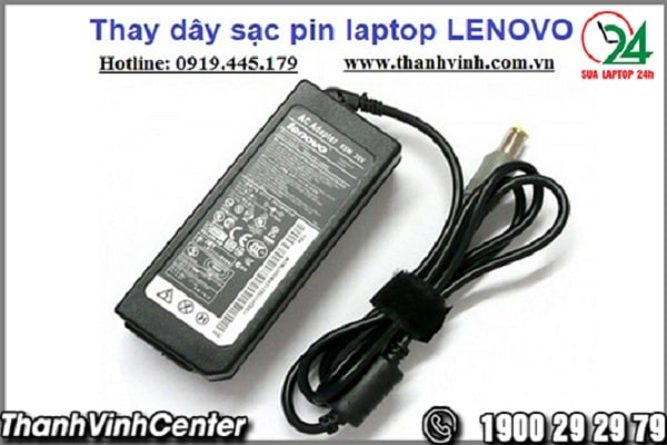 Thay dây sạc pin laptop Lenovo uy tín chất lượng