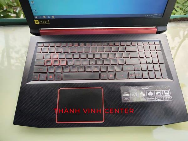 Laptop cũ Gaming Acer Nitro 5 AN515-52 CPU Core I5-8300H Ram 8GB Ổ Cứng HDD 500GB + SSD 256B VGA Nvidia GeForce GTX 1050Ti LCD 15.6'' inch