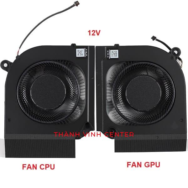 Fan Quạt tản nhiệt CPU laptop ACER Predator Helios Neo16 PHN16-71 PHN18 N22Q22 PHN18-71 DC 12V (Cáp Dài)