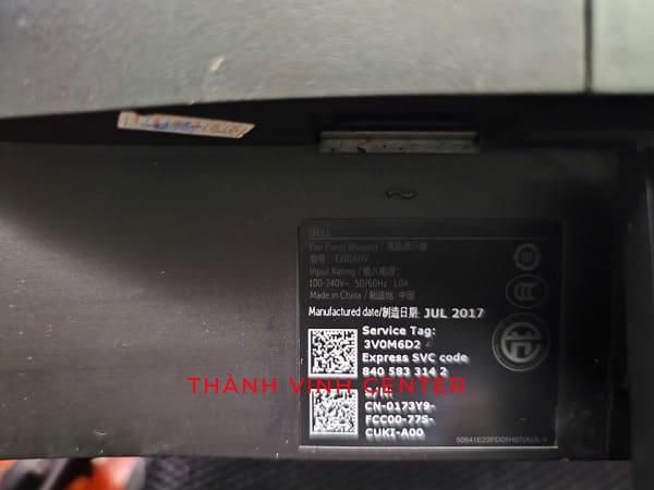 MÀN HÌNH MÁY TÍNH ĐỂ BÀN CŨ DELL E2016HV 20''INCH ĐỘ PHÂN GIẢI TỐI ĐA 1600 X 900 PIXEL.