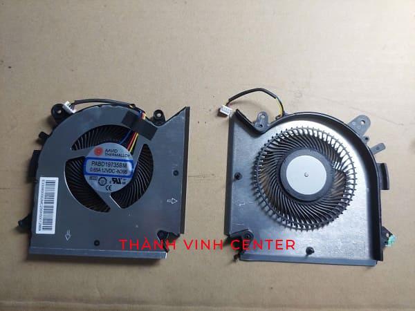 Fan Quạt Tản Nhiệt CPU Laptop MSI GF63 MS-16R1 MS-16R2 GF65 Thin 10SER 10SC 10UE (Chân ốc Khuyết) DC 12V
