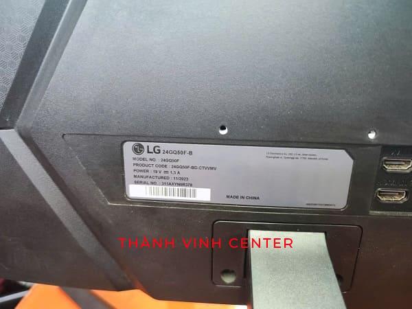 MÀN HÌNH CŨ GAMING LG 24GQ50F-B 24INCH FHD 165Hz chuyên game