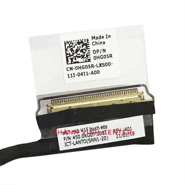 Cáp Màn Hình Dành Cho Laptop Dell Inspiron 15 7500 7501 Vostro 7500 V7500 JV5N5 450.0KG07.001 40 Pin Có cảm ứng