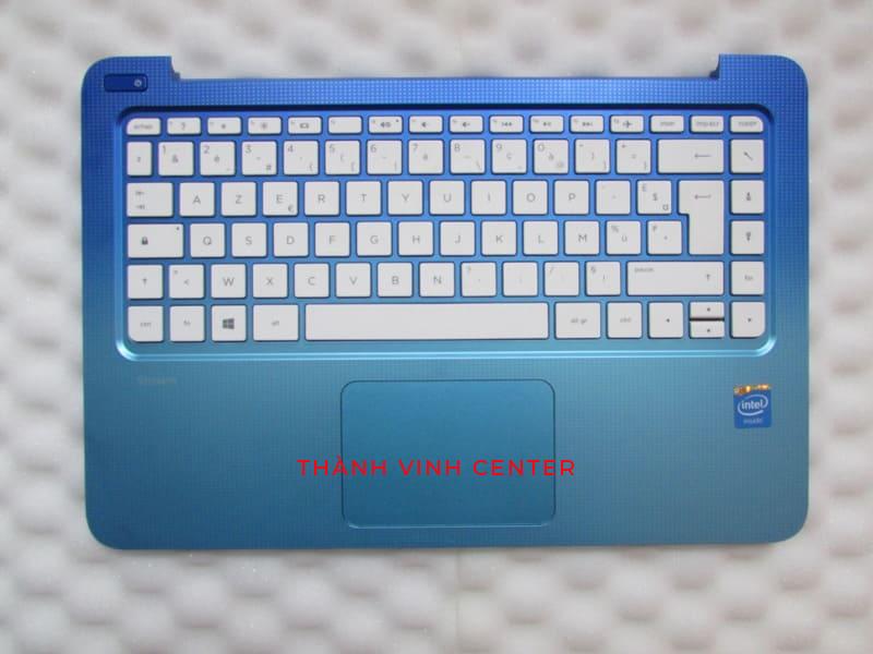 Vỏ Mặt C + Keyboard Laptop HP Stream 11-D, 11-d061na, 11-R, 13-C, 13-C111CA (Vỏ Đẹp, Phím OK, Chân ốc OK) Tháo Máy