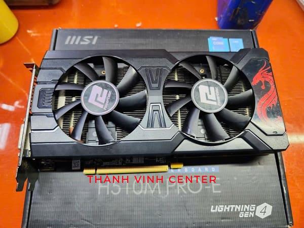 CARD MÀN HÌNH CŨ PowerColor RX 570 4GB (4GB/GDDR5/256BIT) Bảo Hành 03 Tháng