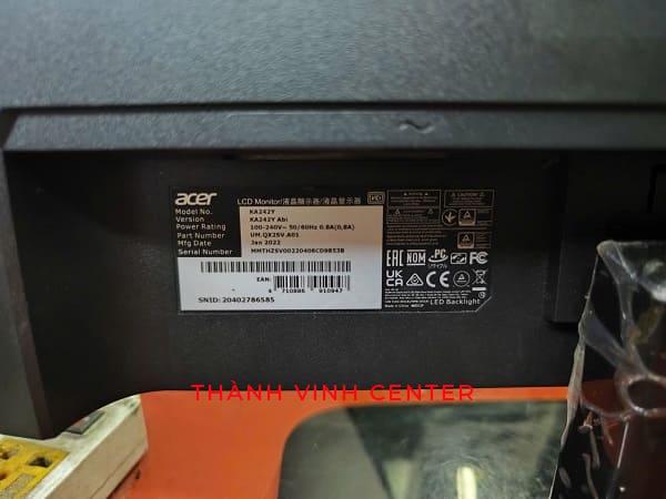 MÀN HÌNH MÁY TÍNH ĐỂ BÀN CŨ Acer KA242Y A 23.8