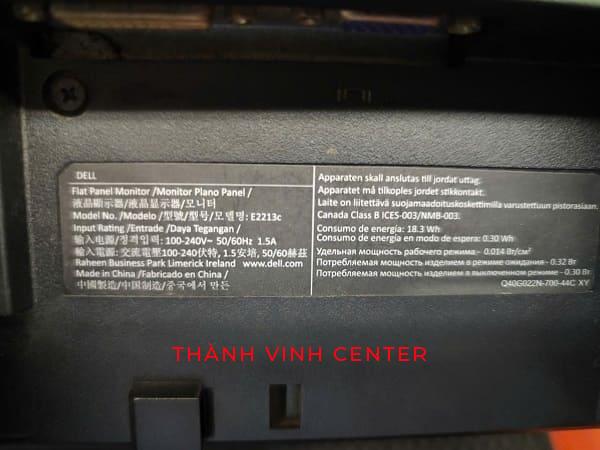 MÀN HÌNH MÁY TÍNH ĐỂ BÀN CŨ Dell E2213C Độ phân giải 1680 x 1050 PIXEL
