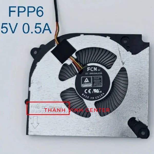 Fan quạt tản nhiệt GPU (FPP6 + FPP8 có thể lắp chung) laptop Gigabyte G5 KF KF5 G5 KE G5 GE G5 MF MF5 G5 ME G7 KE G7 ME RC55, RC555 DC5V 2022 - 2023 DFS5K22305283Q DC 5V