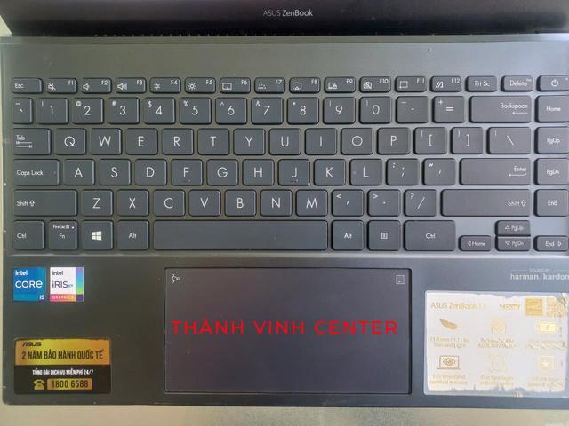 LAPTOP CŨ ASUS UX325 CPU CORE I5-1135G7 RAM 8GB Ổ CỨNG SSD 512GB VGA Intel Iris XE GRAPHICS LCD 13.3''INCH FHD