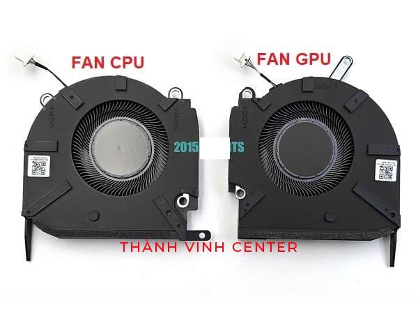 Fan Quạt Tản Nhiệt GPU Laptop HP OMEN 16-K 16-N 16K 16N Pro TPN-Q280 Máy card đồ họa 3060/3070 (12V) New