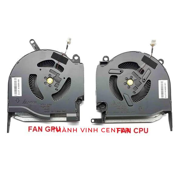 Fan Quạt Tản Nhiệt GPU Laptop HP OMEN 16-K 16-N 16K 16N Pro TPN-Q280 Máy card đồ họa 3050 (5V) New
