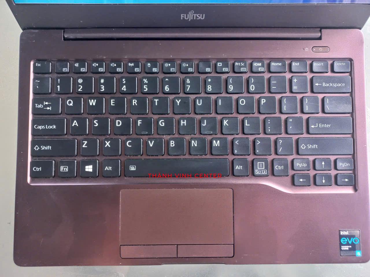 LAPTOP CŨ FUJITSU CH 9C13A1 CPU CORE I5-1135G7 RAM 8GB Ổ CỨNG SSD 512GB VGA Intel Iris Xe Graphics LCD 13.3''INCH (FHD)