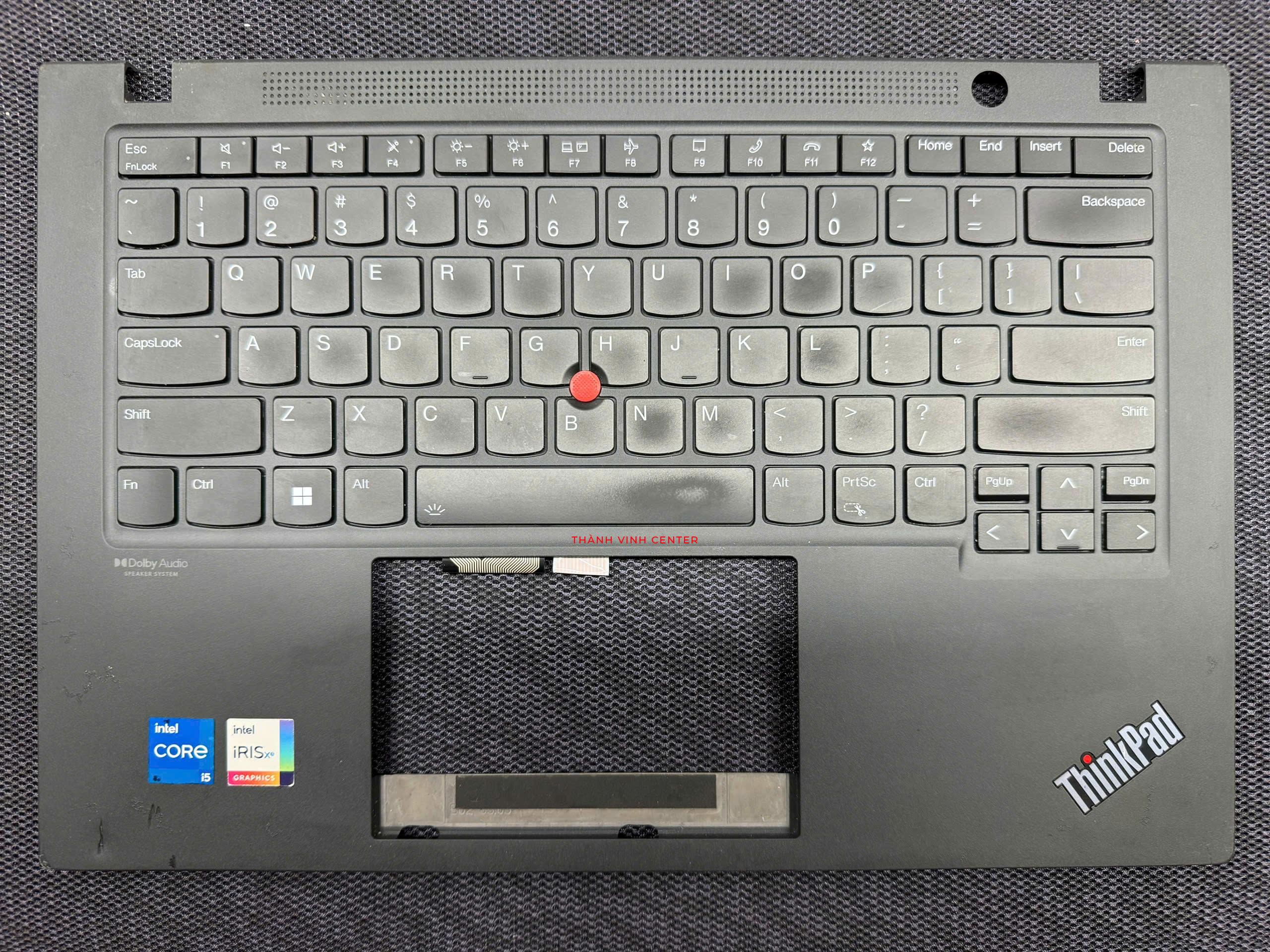 Vỏ Mặt C + Keyboard dành riêng cho Lenovo ThinkPad T14s Gen 2 ( 20WM, 20WN ) mã phím 5M11A37258