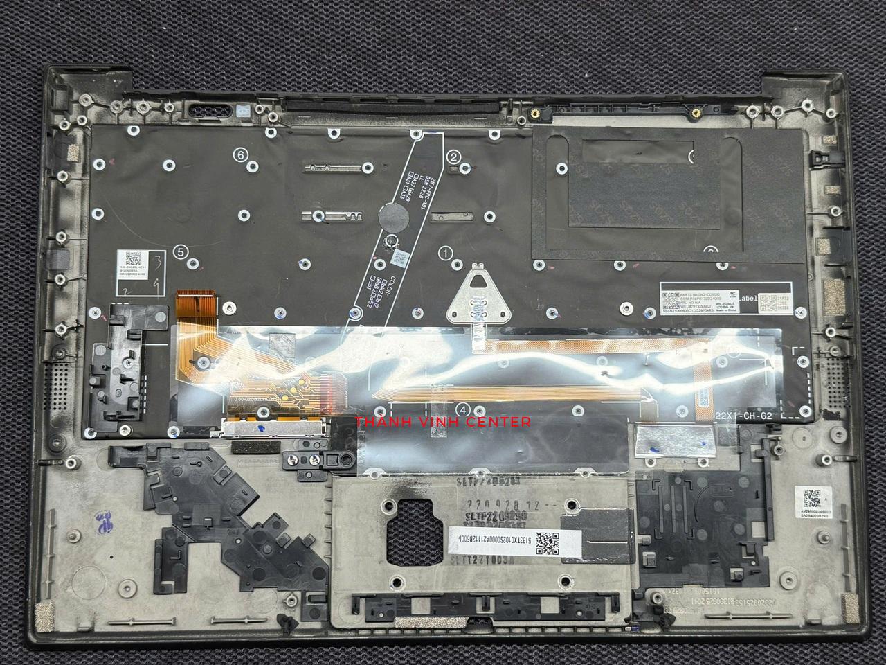 Vỏ Mặt C + Keyboard Lenovo ThinkPad X1 Carbon Gen 10 (2022) và Gen 11 (2023) mã phím SN21D05635