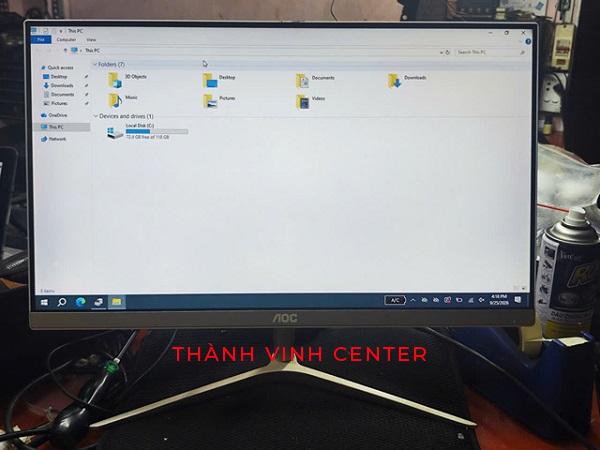 MÀN HÌNH MÁY TÍNH ĐỂ BÀN CŨ AOC I2289FWH 22 inch ĐỘ PHÂN GIẢI TỐI ĐA 1920 x 1080 PIXEL (FHD)