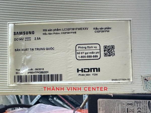 MÀN HÌNH CONG MÁY TÍNH ĐỂ BÀN CŨ Samsung LC32F391FWEXXV 32