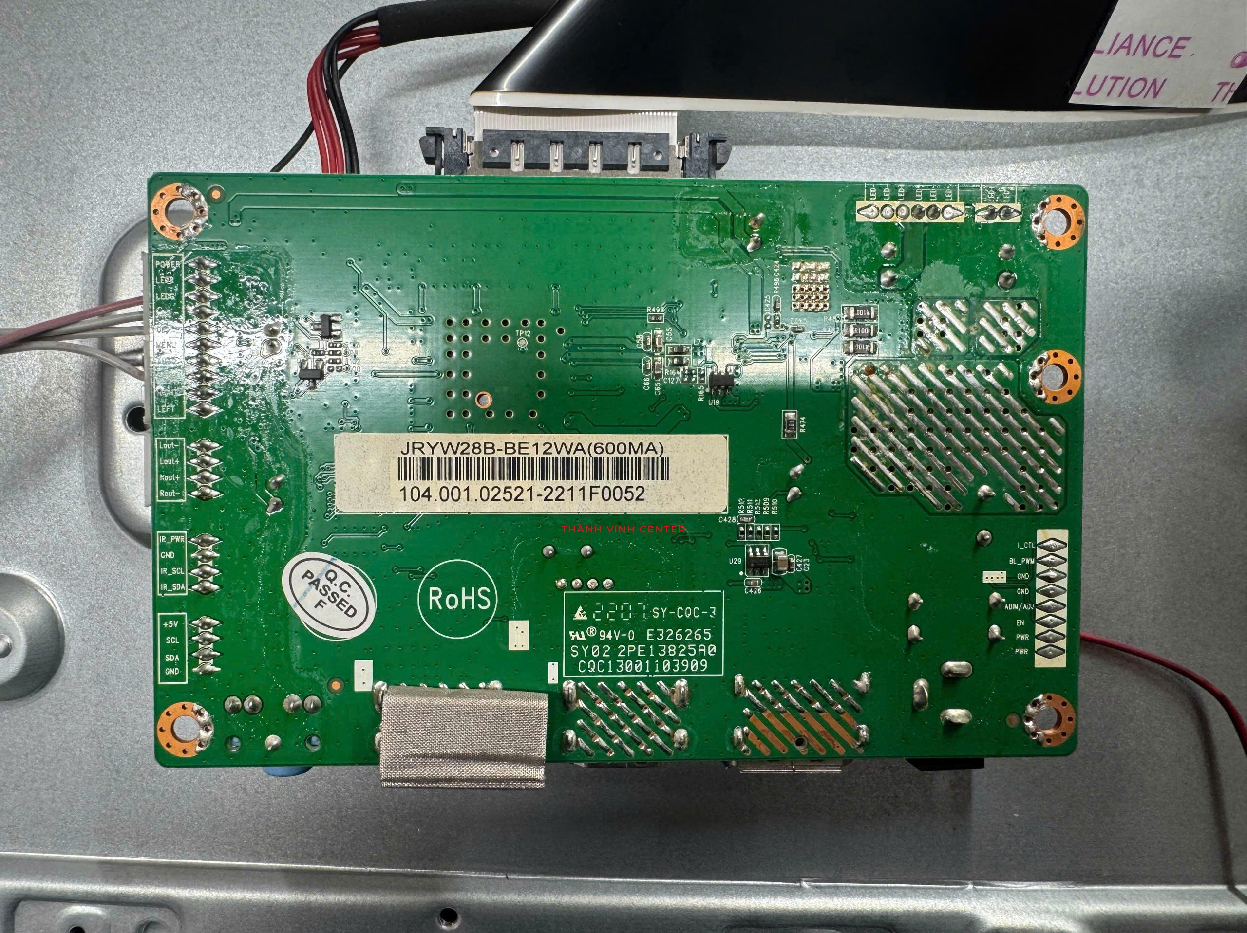 BOARD MÀN HÌNH LC - POWER LC-M27-FHD-165-C-V2 (MÃ BOARD JRY-W9BQHD-HV1)