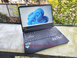 LAPTOP CŨ ACER NITRO AN515-57 CPU I5-11400H, RAM 16GB, Ổ CỨNG. SSD 512GB VGA NVIDIA GEFORCE GTX 1650 LCD 15.6 INCH FHD 144Hz