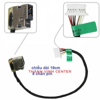 Dây nguồn DC - chân sạc HP 250 255 G8/ 14-AX 15S-FQ 15-DW 15-CD 17-G 17-Q 15S-FR 15S-DR  799750-S23  15S-DY 15S-DU DW GR 250 255 256 G8 (Dây dài)