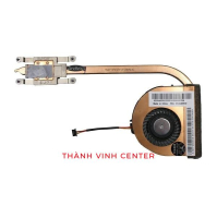 Bộ tản nhiệt Ổng đồng + Fan Quạt Tản Nhiệt CPU Laptop  Lenovo ThinkPad T450 T450S Tháo Máy